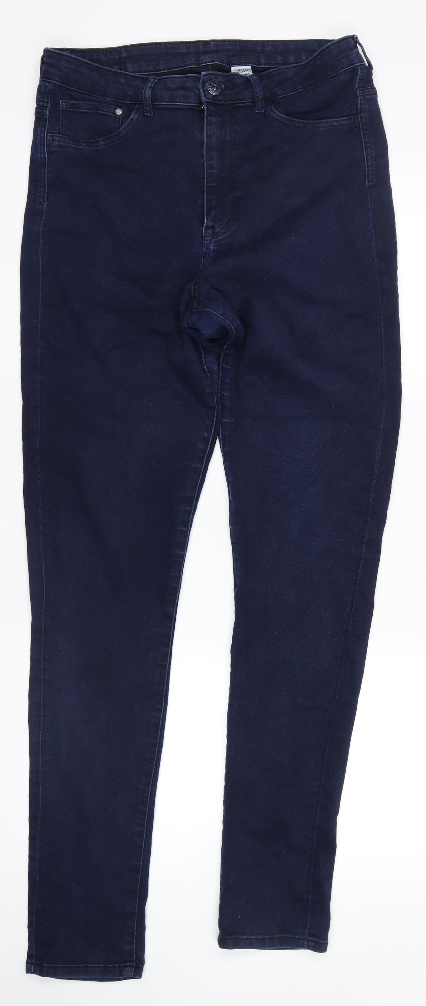 H&M Womens Blue   Skinny Jeans Size 32 L30 in