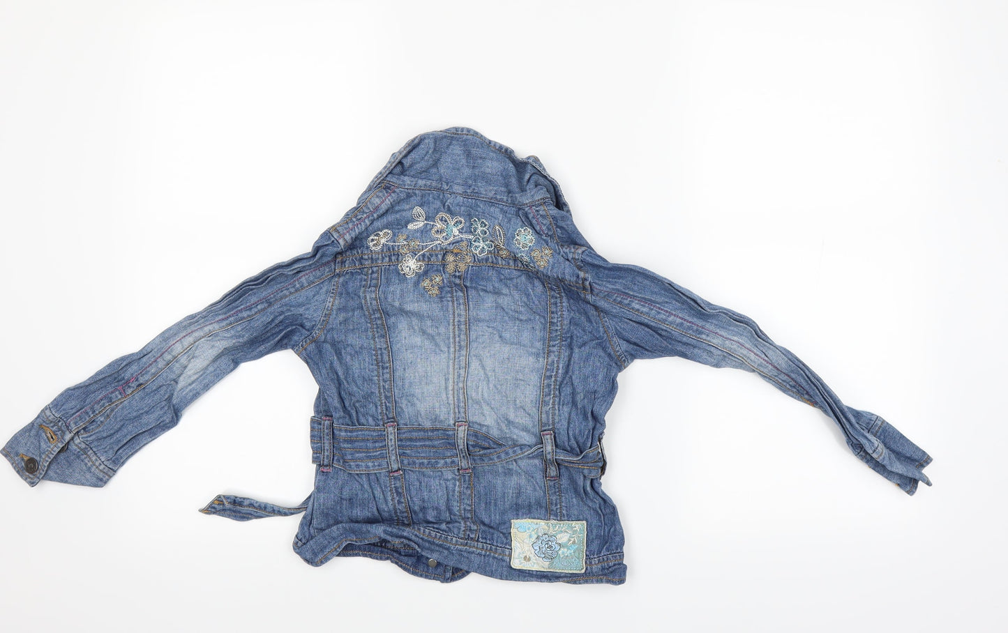 NEXT Girls Blue   Jacket Coat Size 7 Years