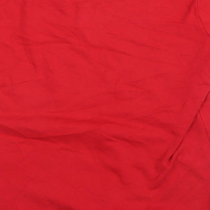 Brand and care label for Cecil women’s red, size UK 10