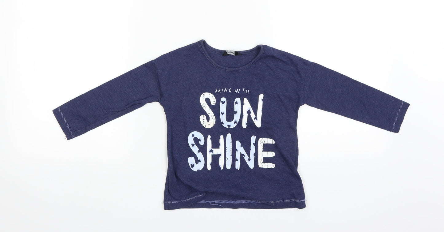 George Boys Blue   Basic  Size 3-4 Years