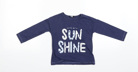 George Boys Blue   Basic  Size 3-4 Years