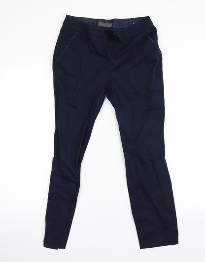 Additional front view of Atmosphere women’s blue trousers, size UK 8, 20-inch leg