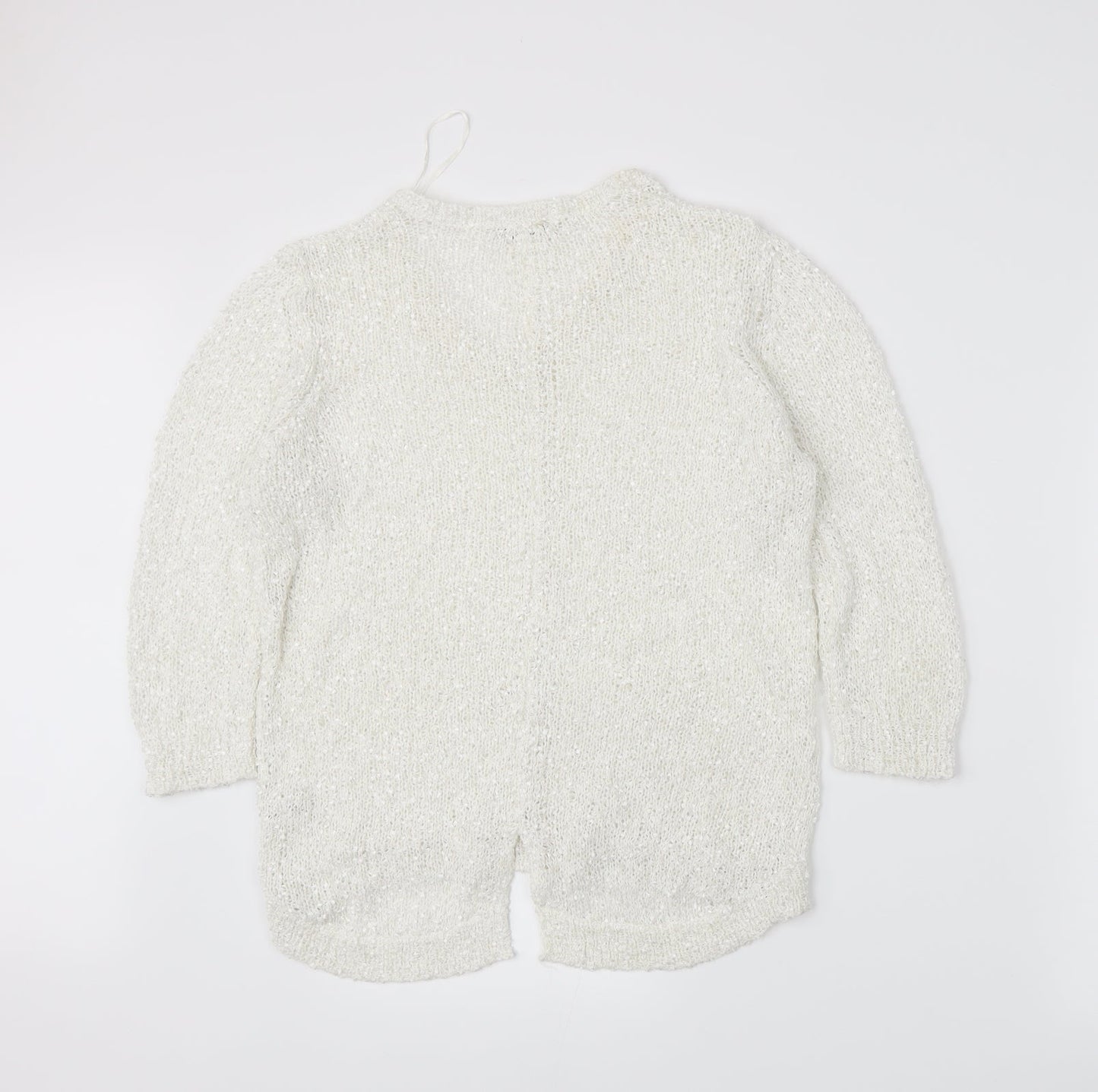 TU Womens White   Pullover Jumper Size 14