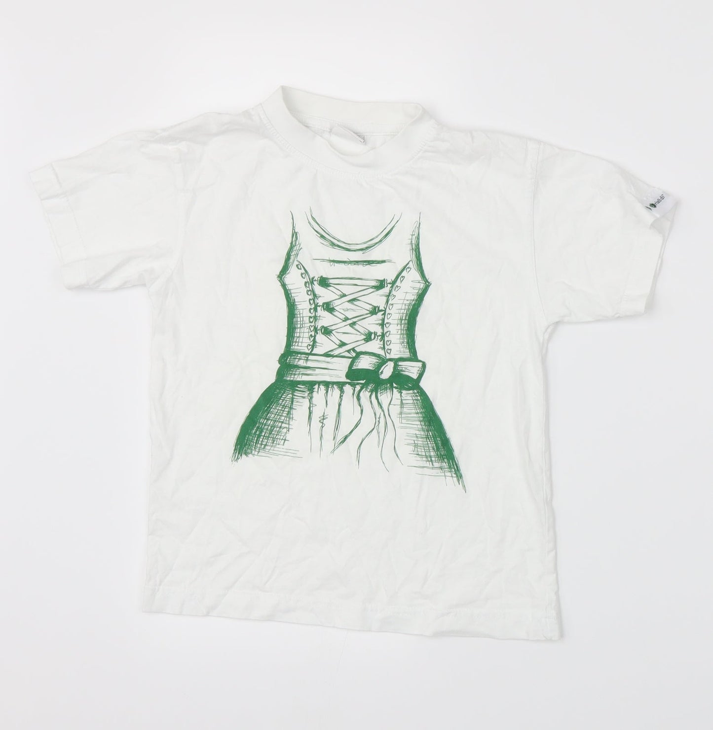 Griassdi' Womens White   Basic T-Shirt Size M