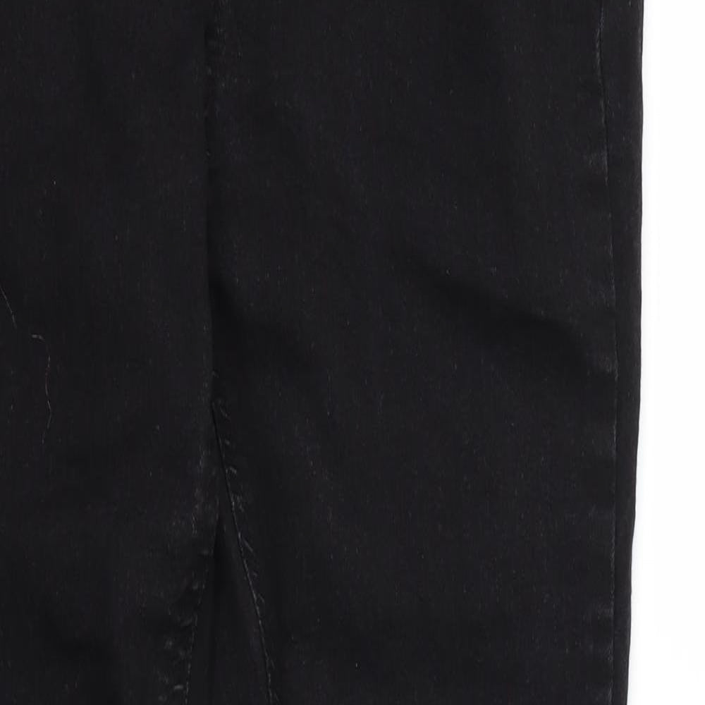 Studio Womens Black  Denim Skinny Jeans Size 10 L28 in