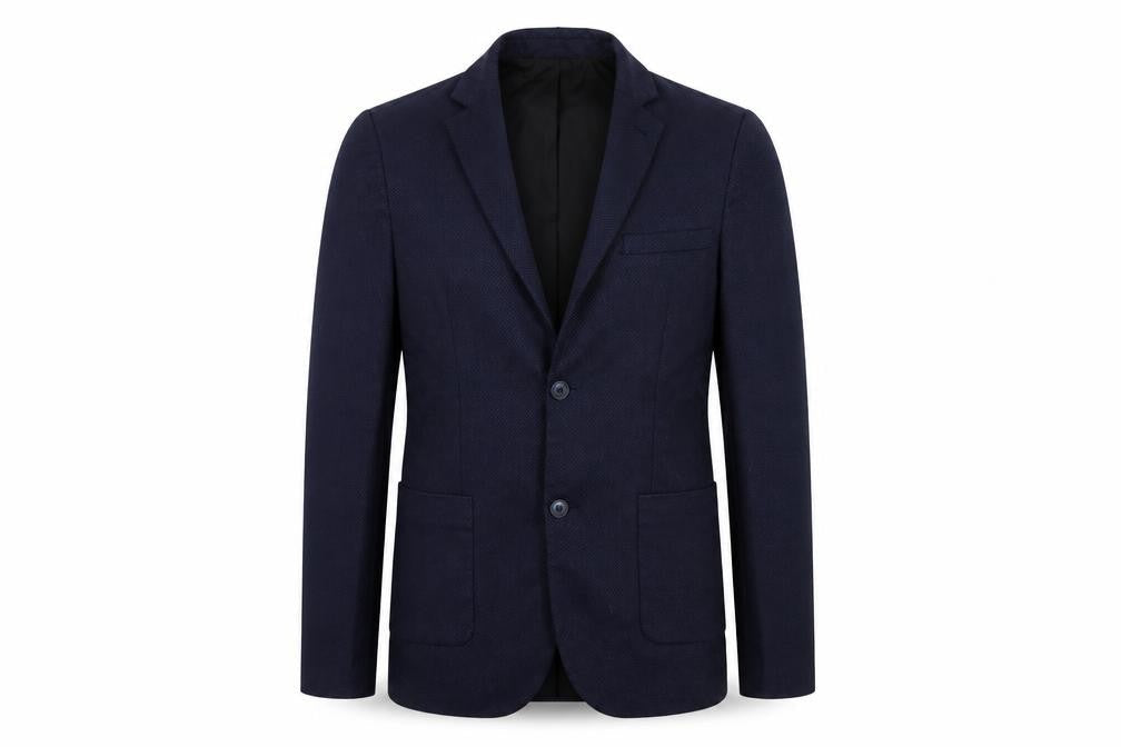 Topman Mens Blue   Jacket Suit Jacket Size 34