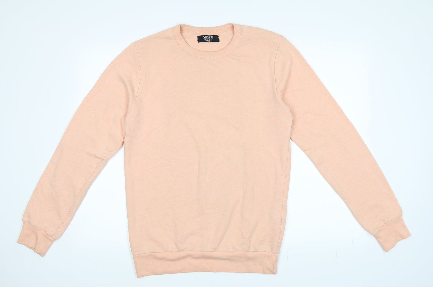 Pull and Bear Womens Pink   Pullover Sweatshirt Size S