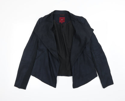 Additional front view of Next women’s blue jacket, size UK 10