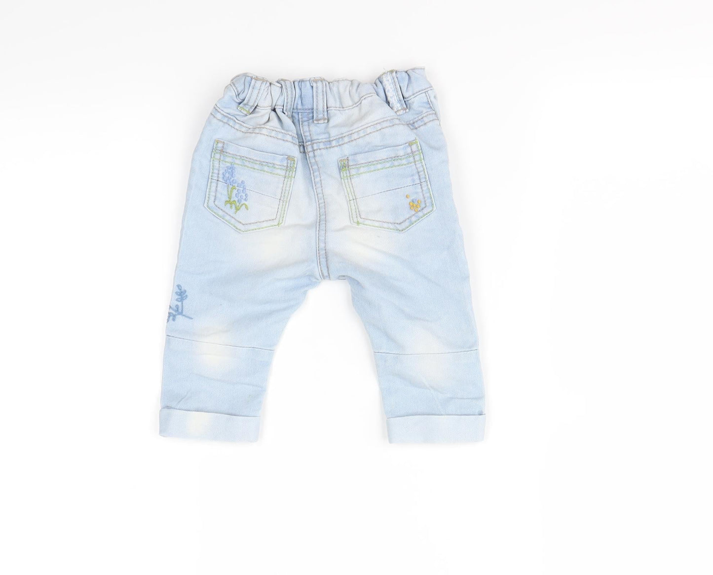 NEXT  Blue   Cargo Jeans Size 6-9 Months