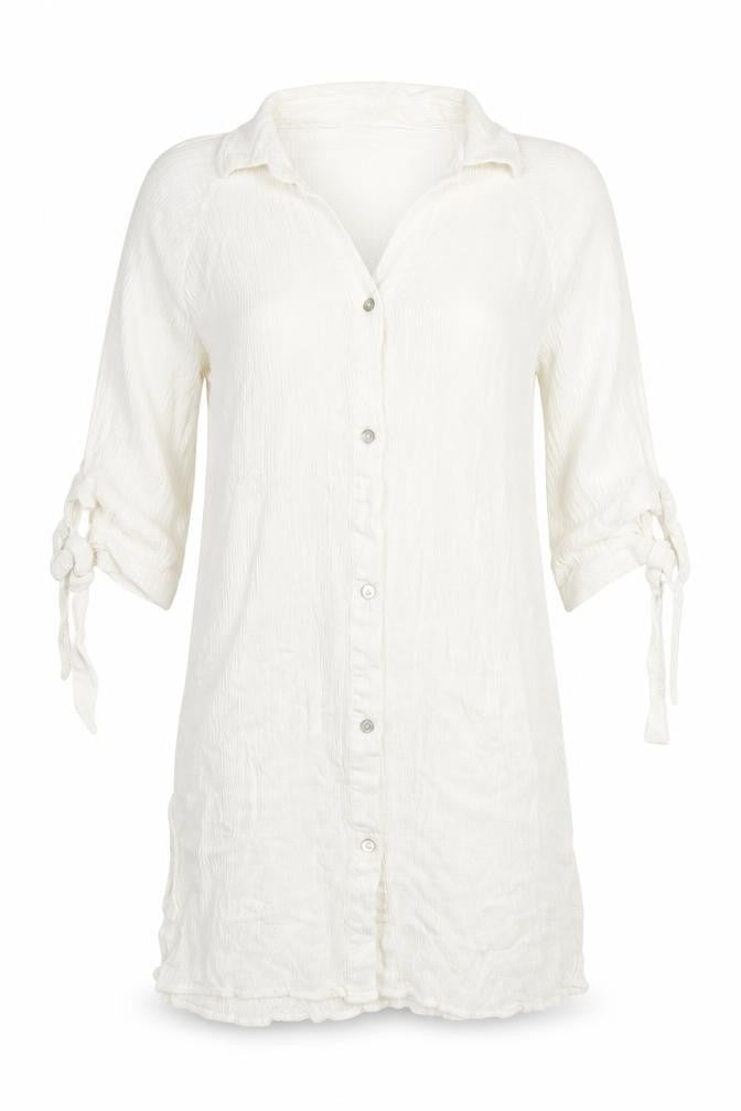 New Look Womens White   Basic Button-Up Size M