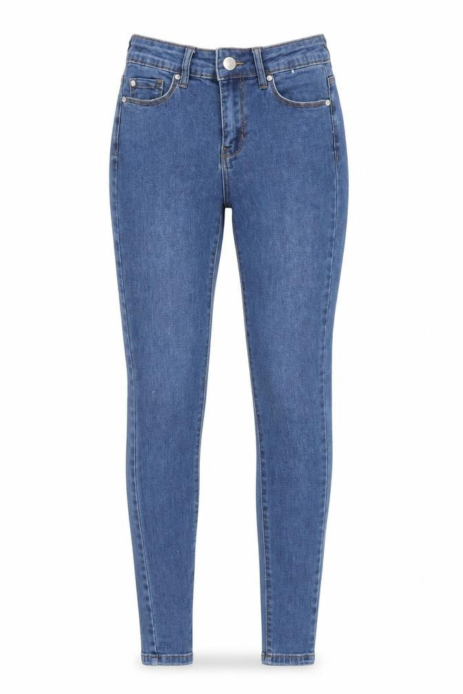 Denim Co Womens Blue  Denim Skinny Jeans Size 10 L28 in