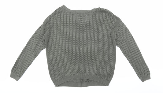 Primark Womens Green  Knit Pullover Jumper Size 10
