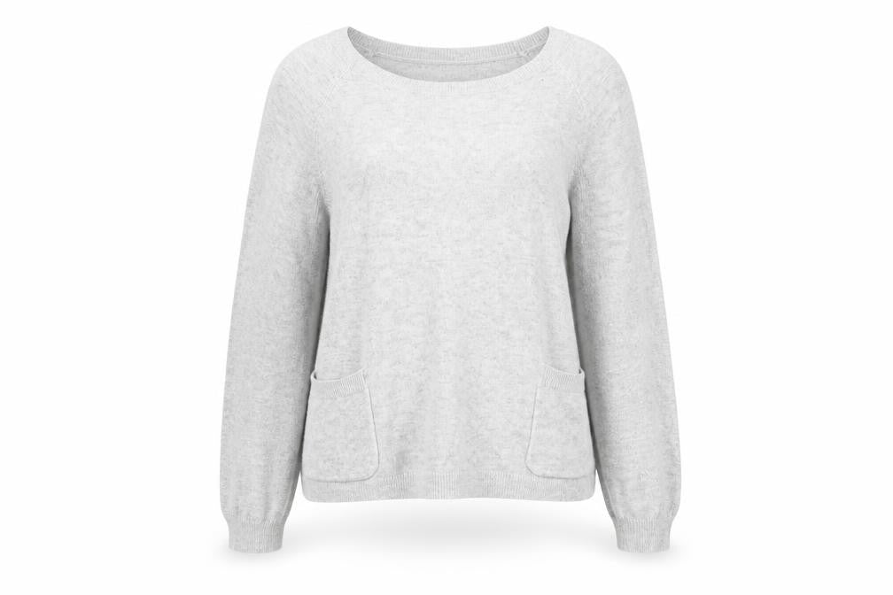 NEXT Womens Grey   Pullover Jumper Size 14  - Crop jumper