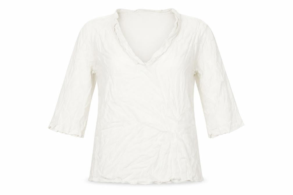H&M Womens Ivory   Basic Blouse Size 12