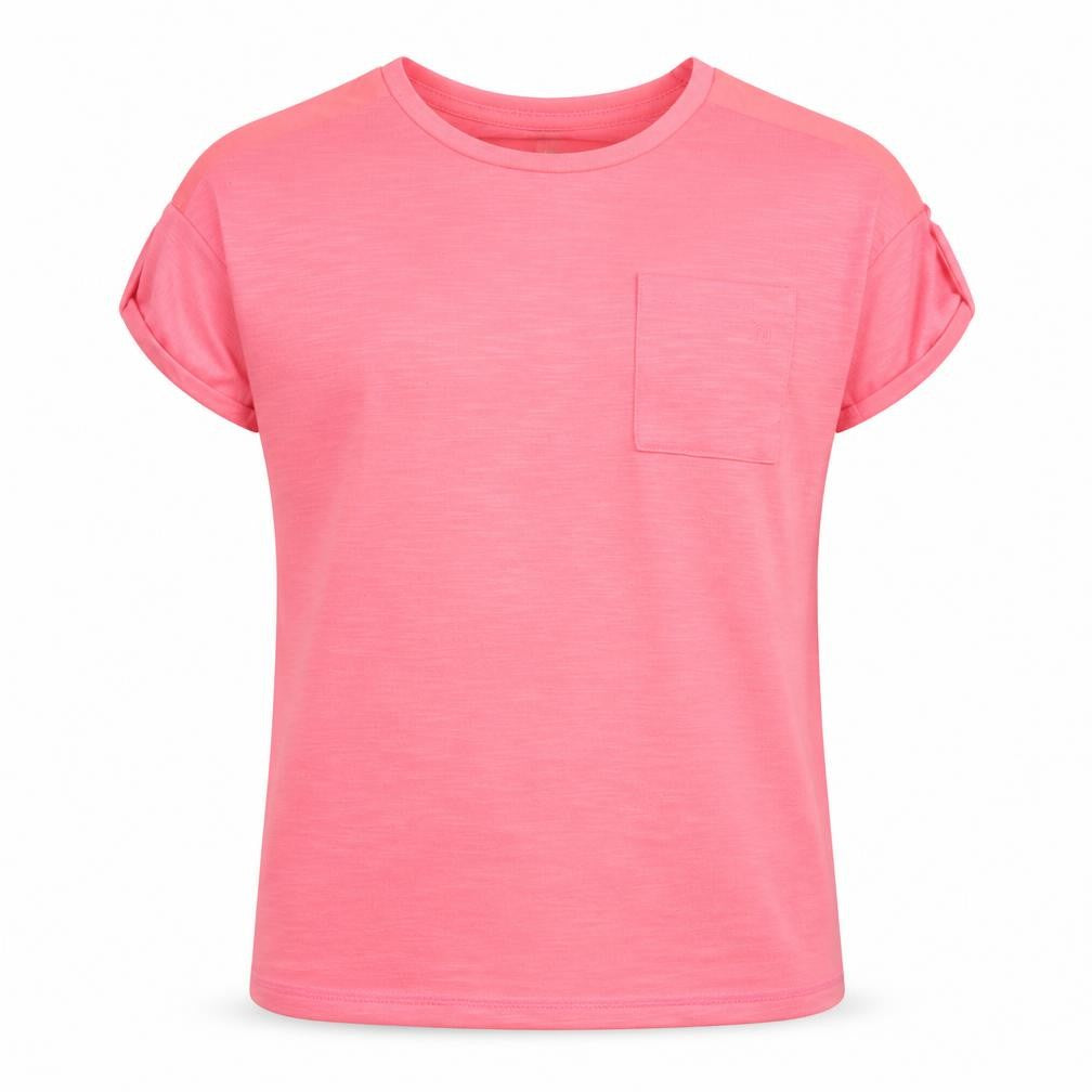 River Island Girls Pink   Basic T-Shirt Size 11-12 Years  - Neon