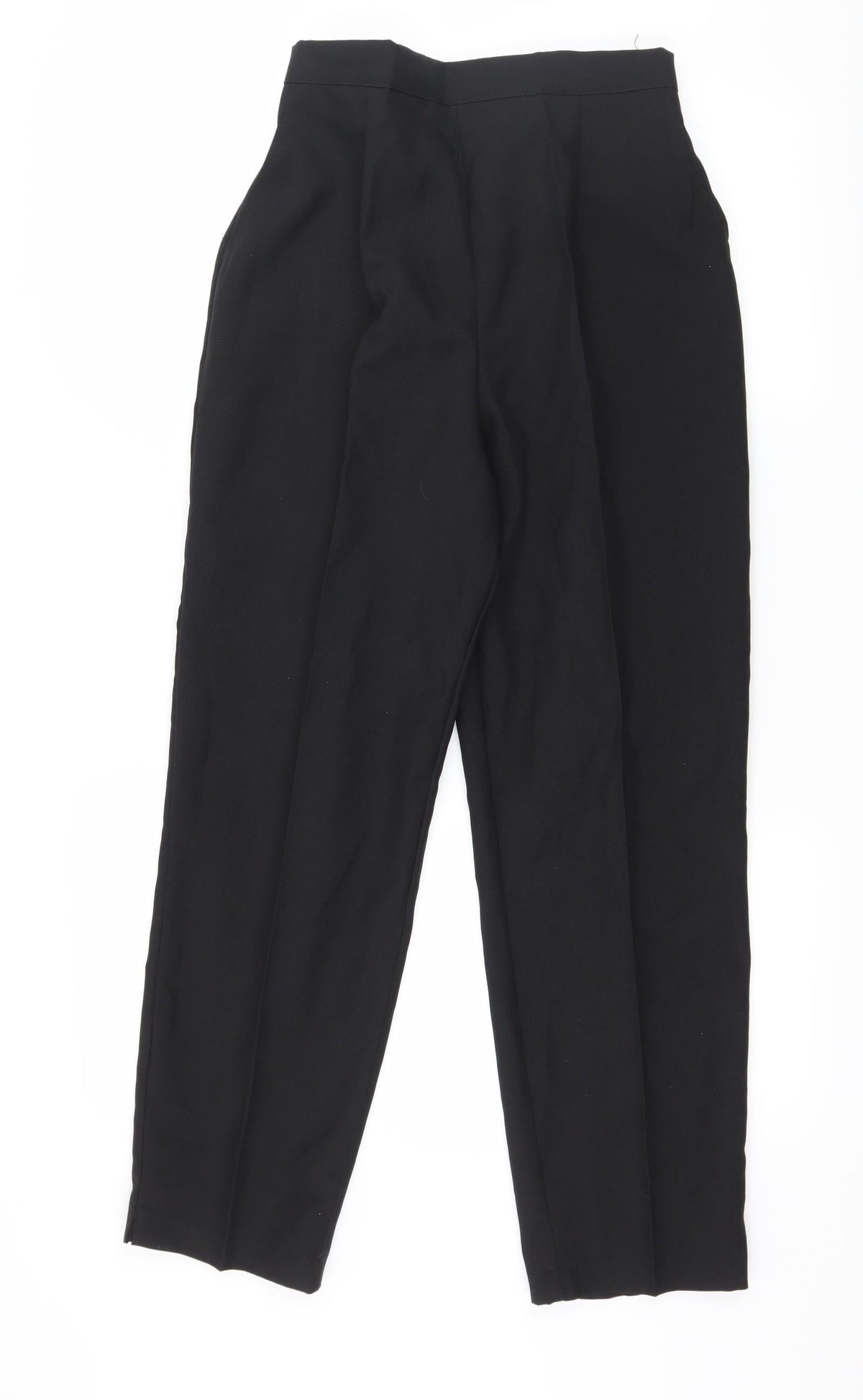 Preworn Womens Black   Trousers  Size 12 L26 in