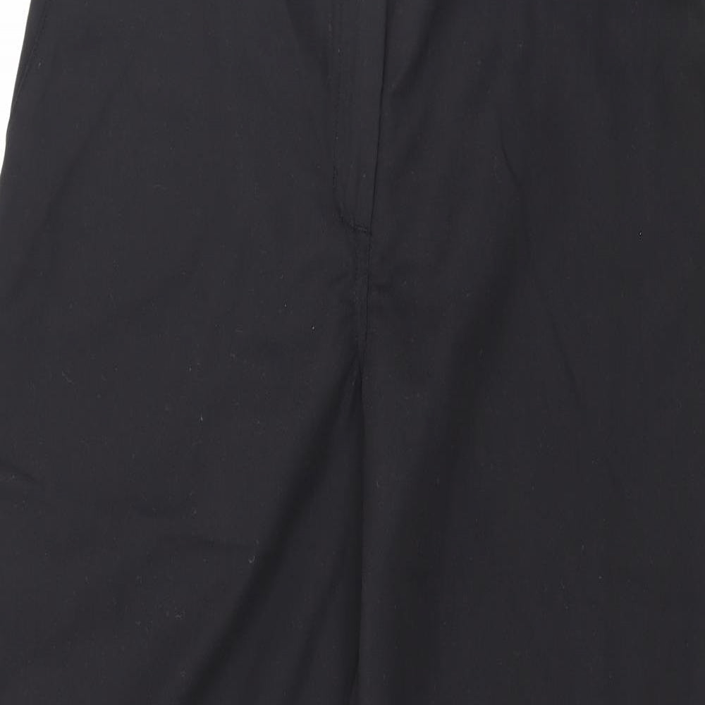 Preworn Womens Black   Trousers  Size 14 L29 in