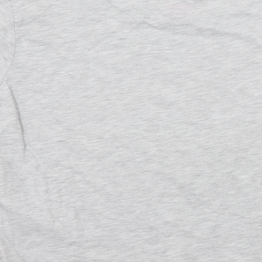 Primark Girls Grey  Jersey Basic T-Shirt Size 10-11 Years  - Squad Goals