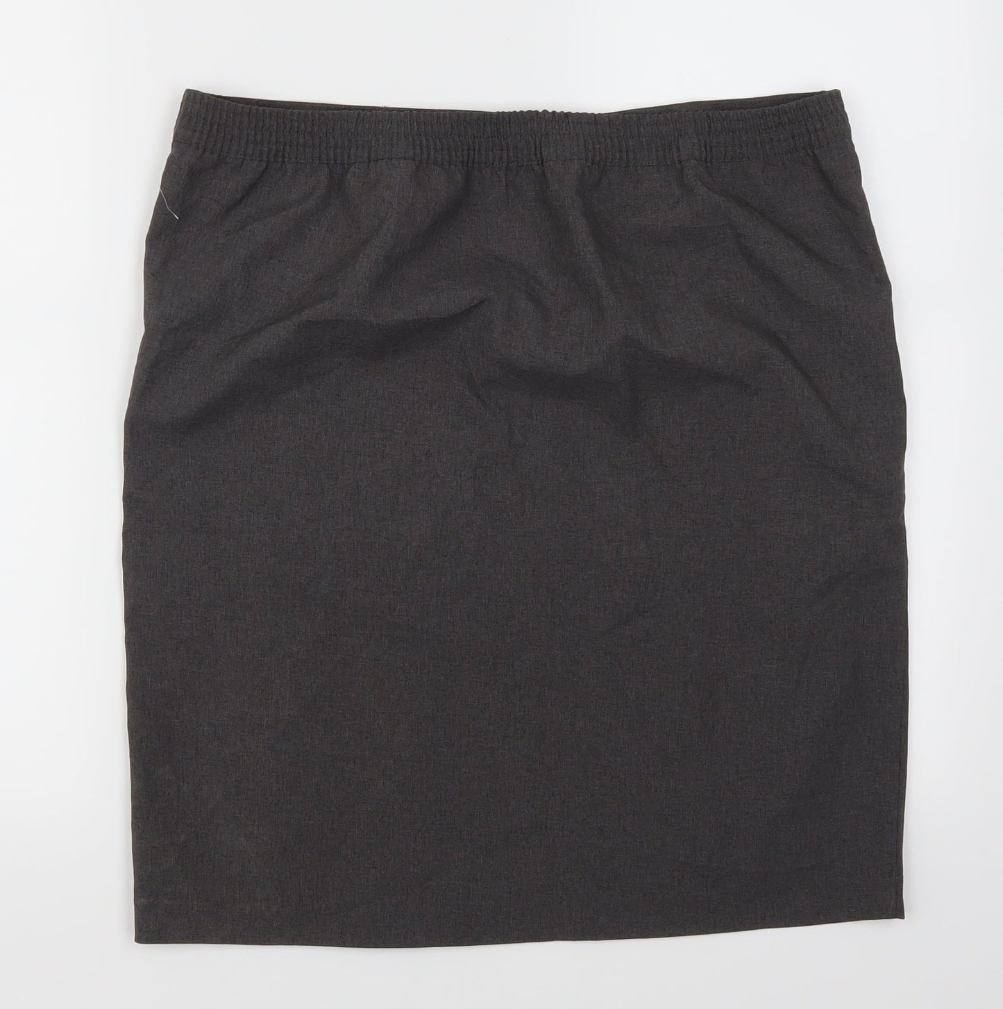 Preworn Womens Grey   Straight & Pencil Skirt Size 34 in