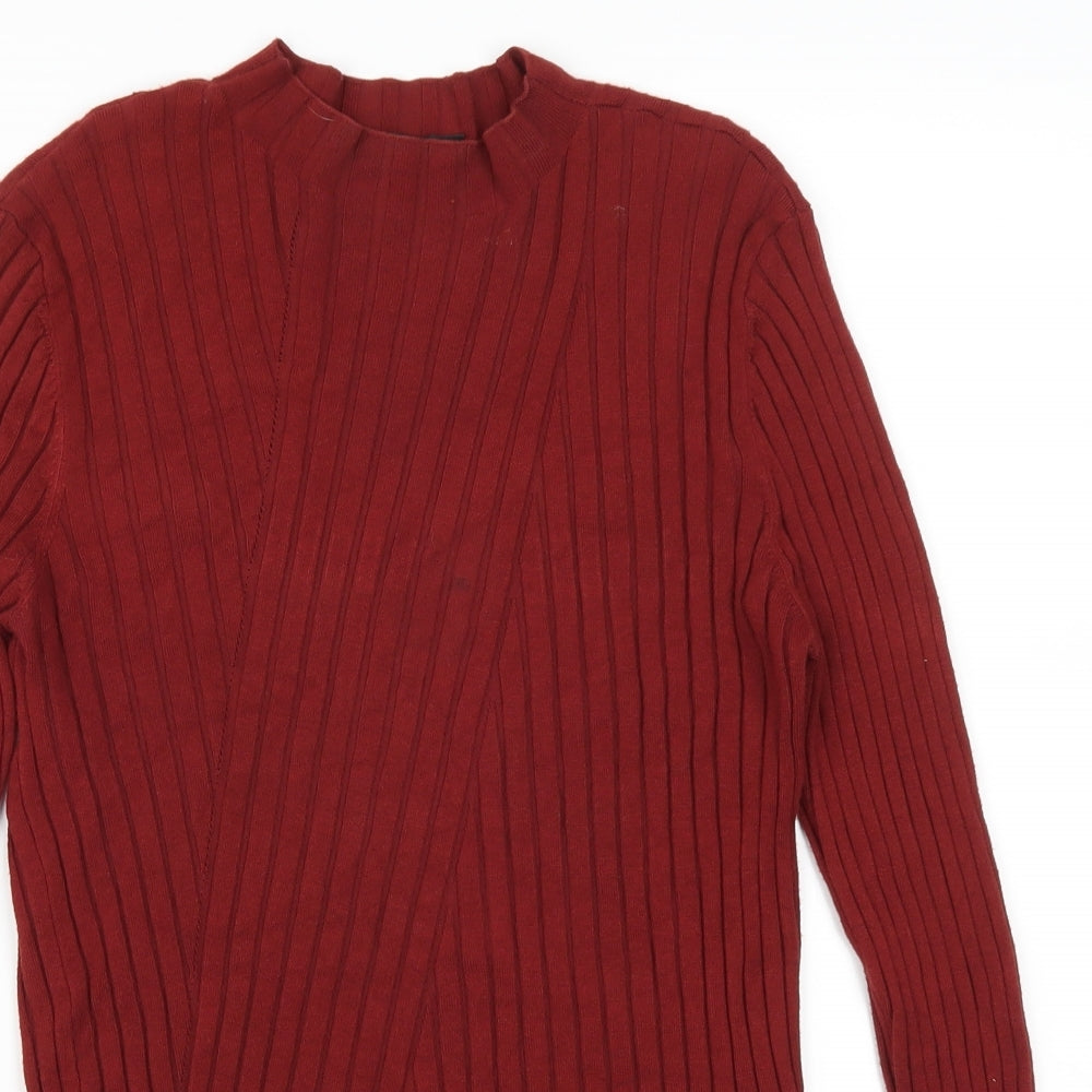 Miss Selfridge Womens Red   Pullover Jumper Size 16