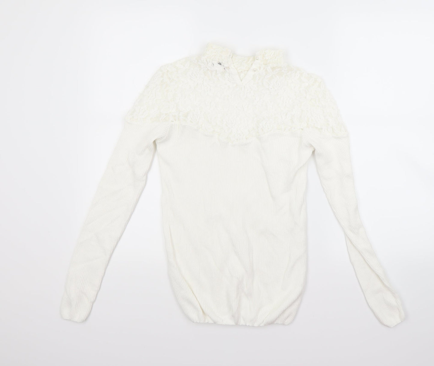 tesini Womens White   Pullover Jumper Size 12