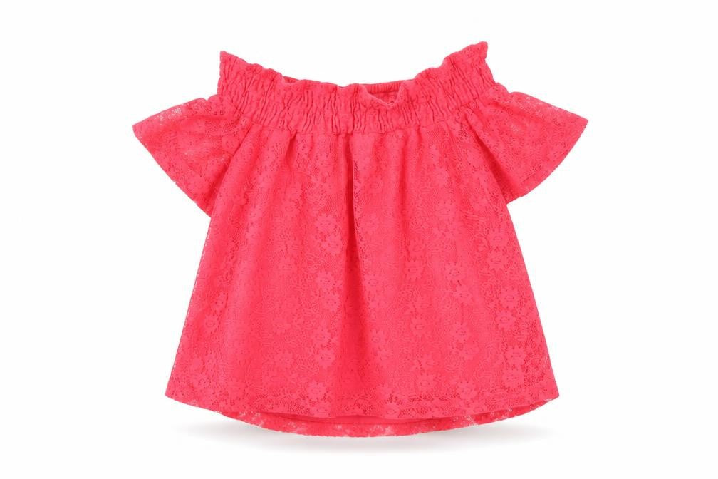 Primark Girls Red   Basic Blouse Size 8 Years