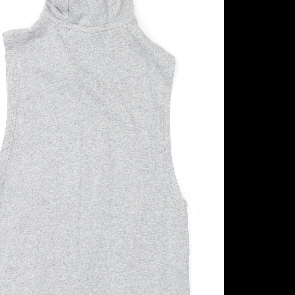 F&F Boys Grey   Full Zip Hoodie Size 10-11 Years