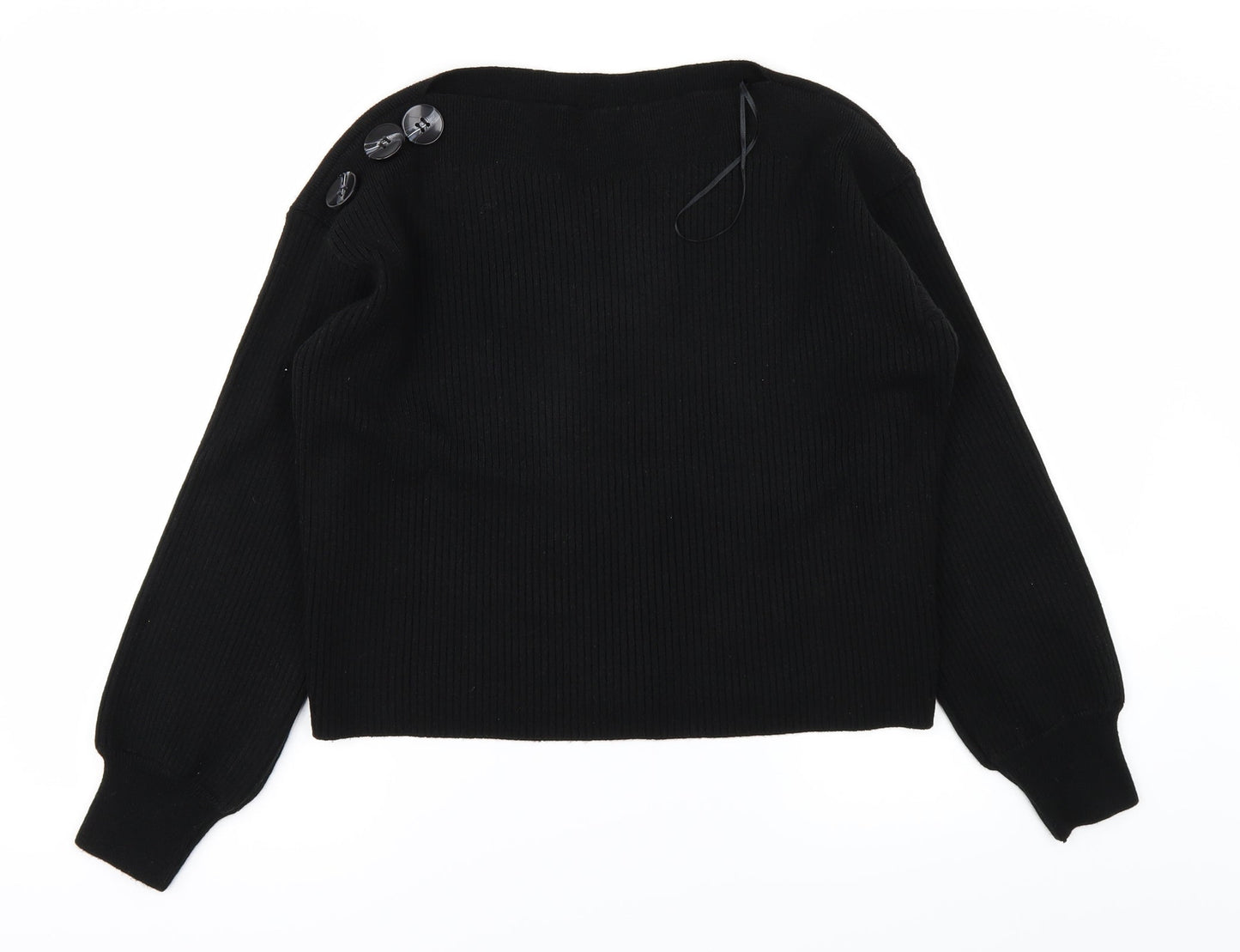 River Island Womens Black   Pullover Jumper Size XS