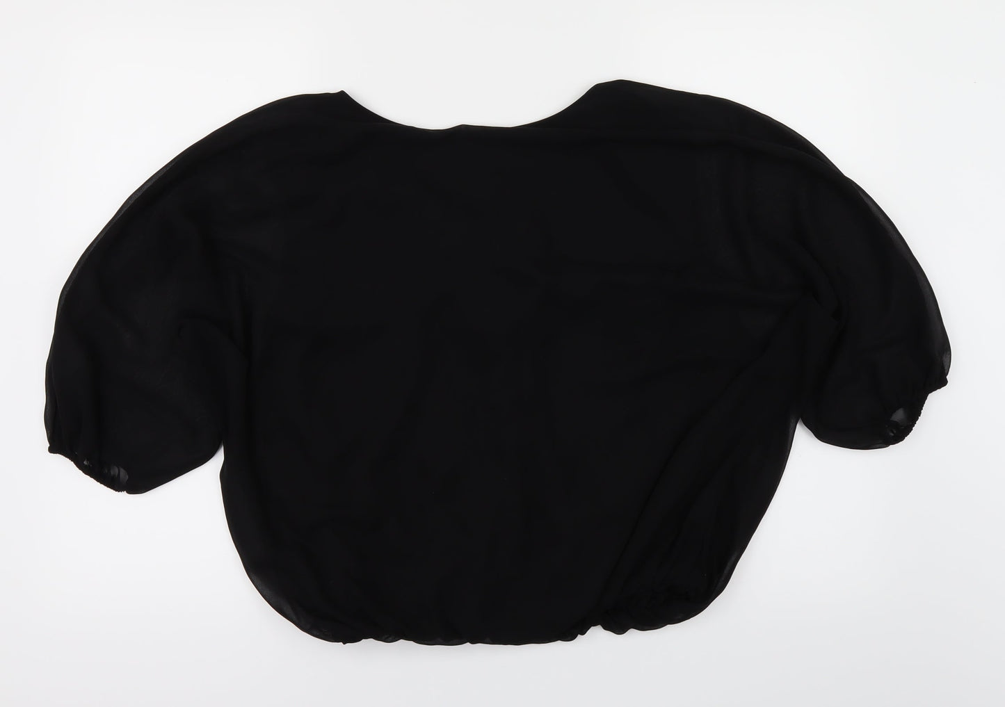 Select Womens Black   Basic T-Shirt Size 10