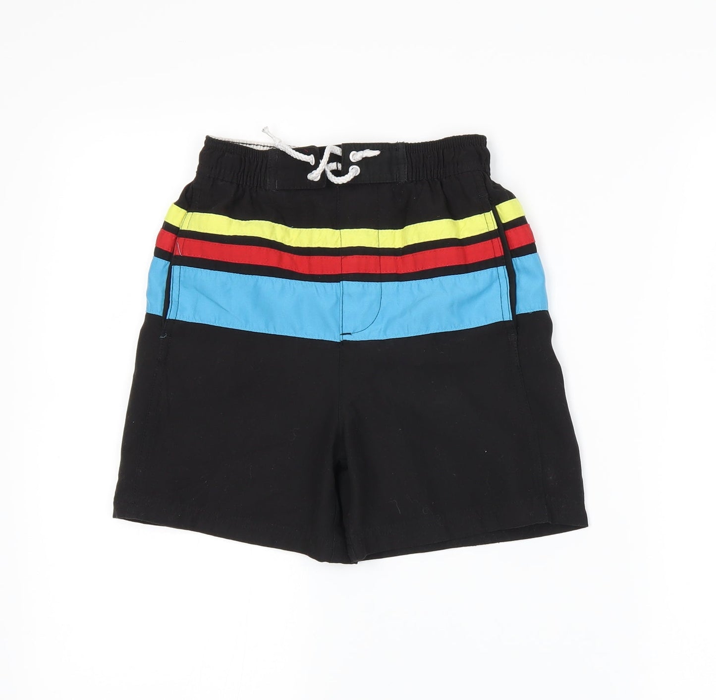 George Boys Black   Sweat Shorts Size 6-7 Years