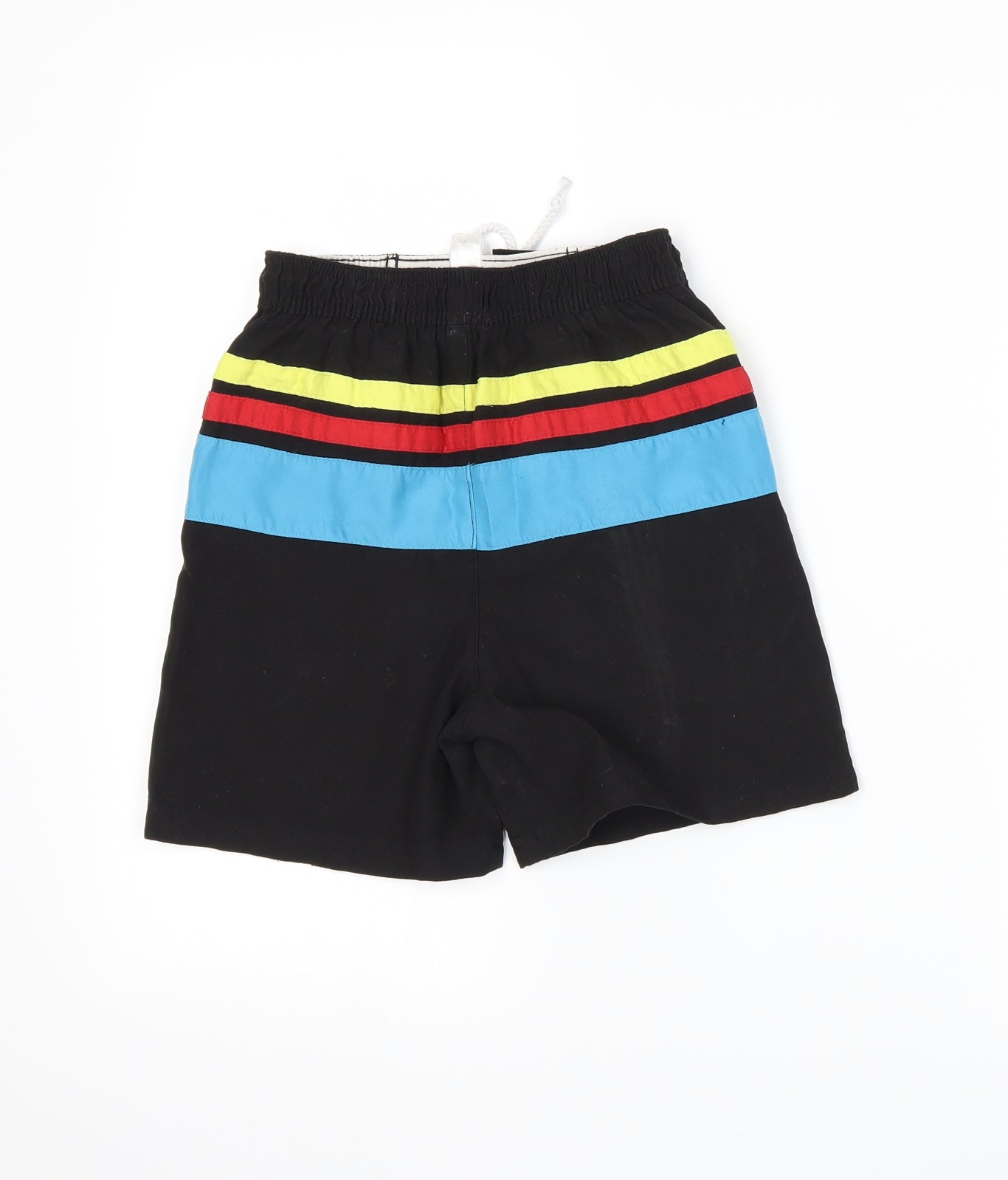 George Boys Black   Sweat Shorts Size 6-7 Years