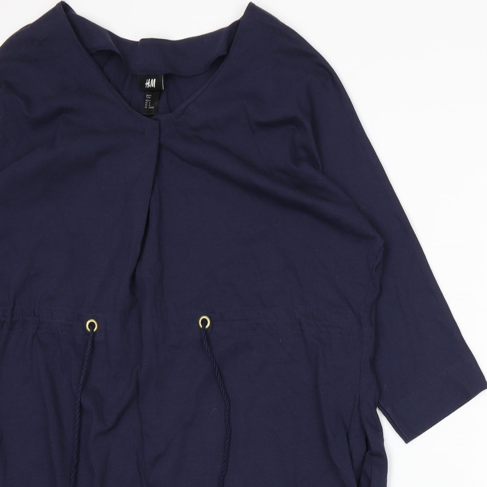 H&M Womens Blue   A-Line  Size M