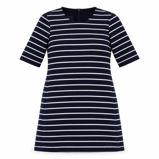 H&M Womens Blue Striped  A-Line  Size S