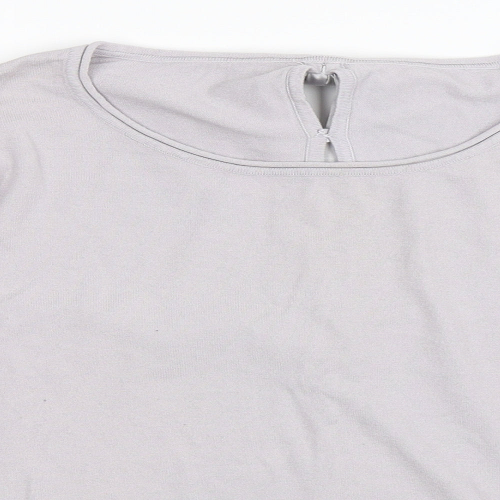 Missun  Womens Grey   Pullover Jumper Size S