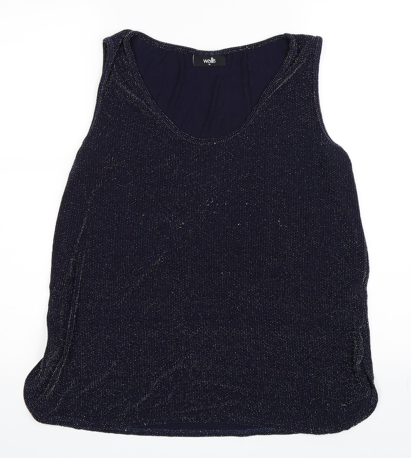 Wallis Womens Blue   Basic T-Shirt Size 14