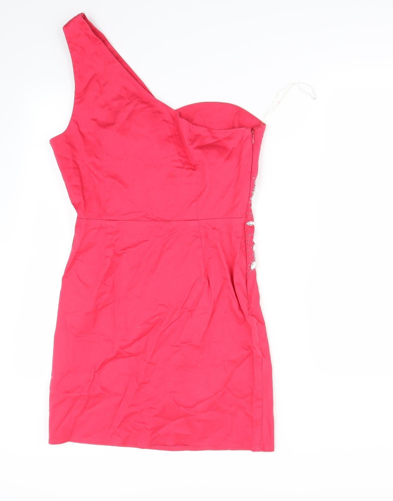 Lipsy Womens Pink   Mini  Size 14