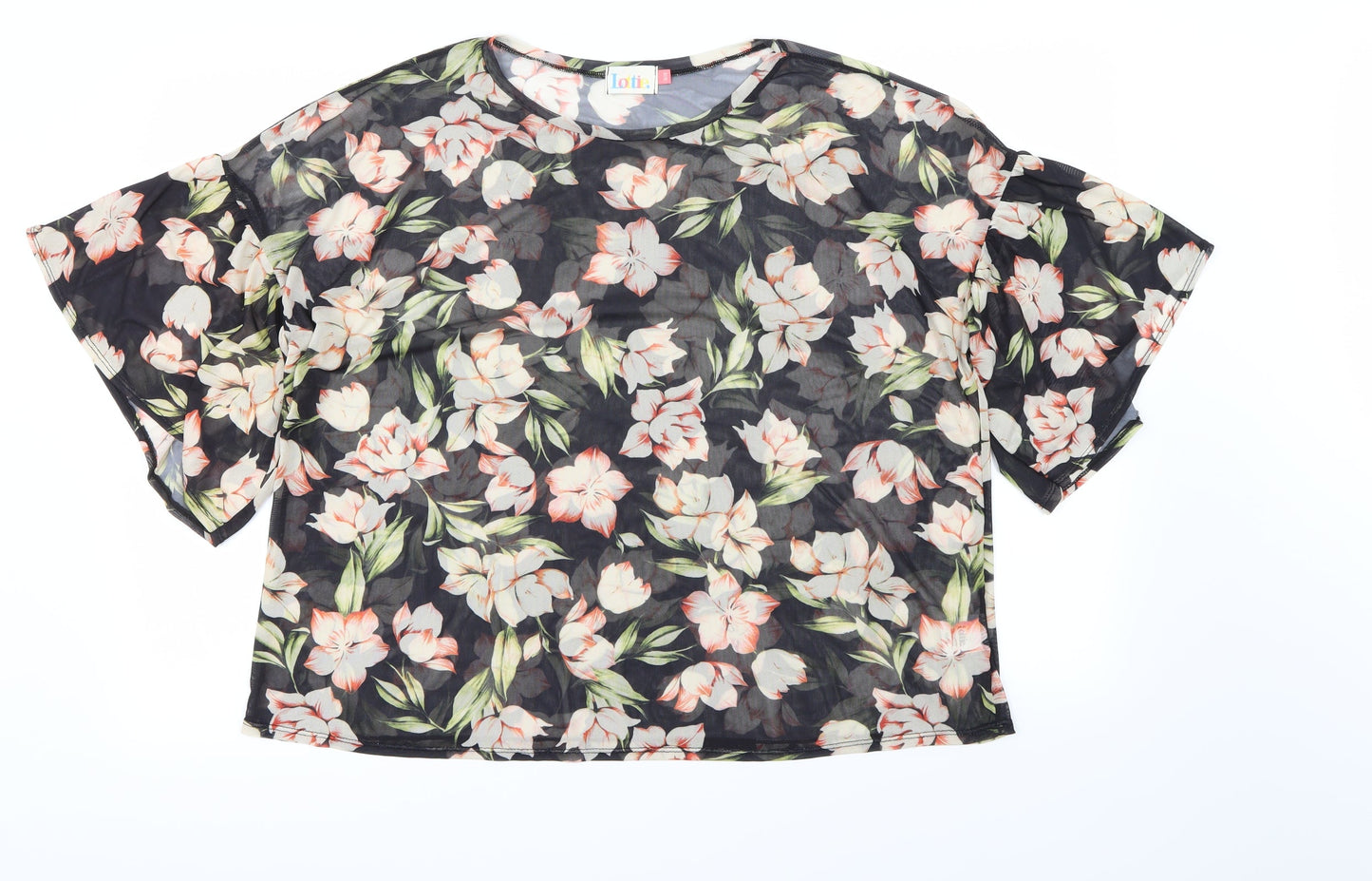 Lottie Womens Multicoloured Floral  Basic Blouse Size 16