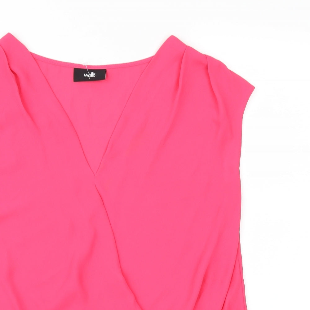 Wallis Womens Pink   Basic Blouse Size S