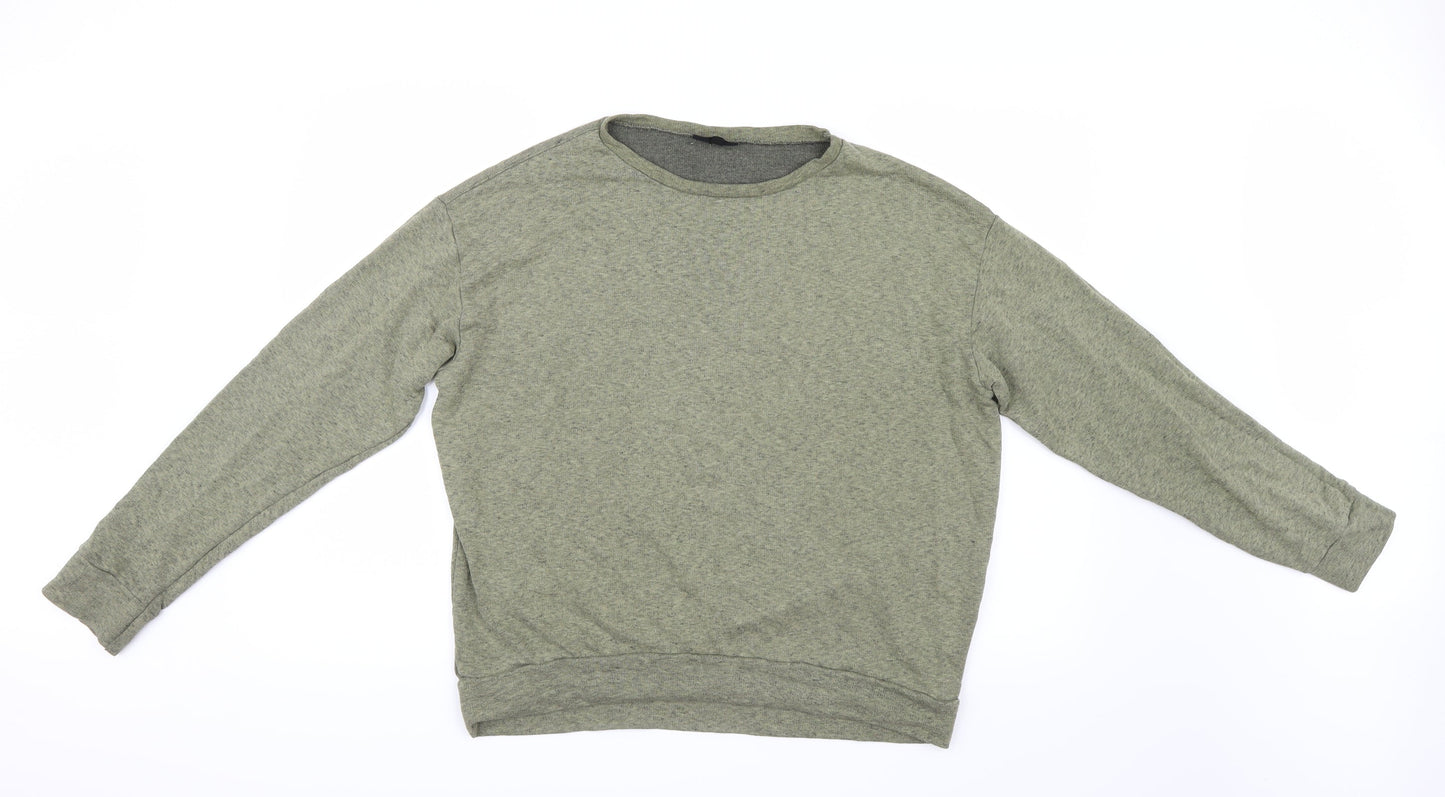 Topshop Womens Green   Pullover Jumper Size 12
