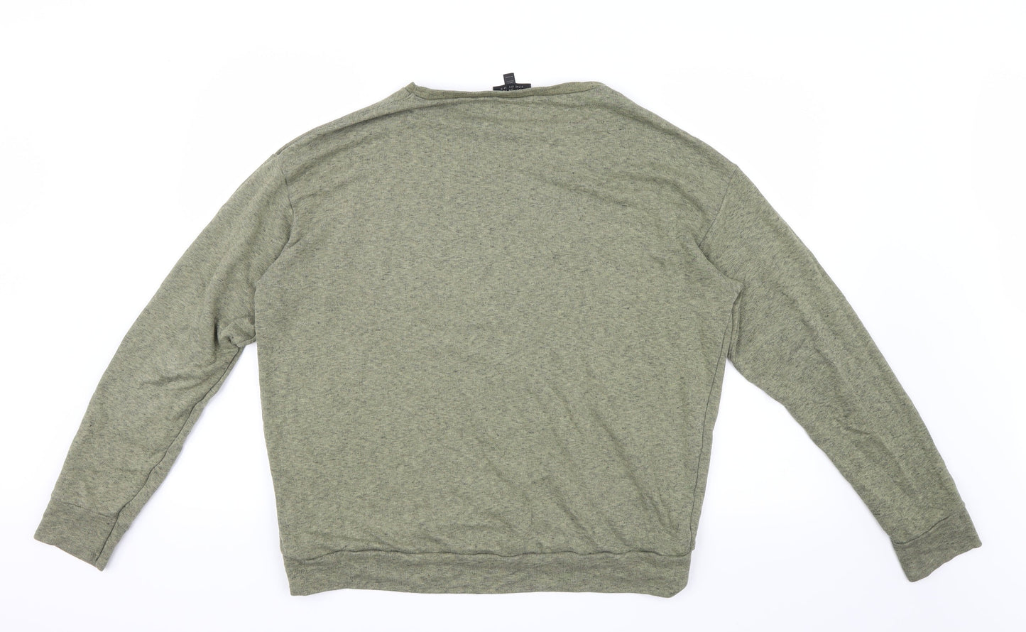 Topshop Womens Green   Pullover Jumper Size 12