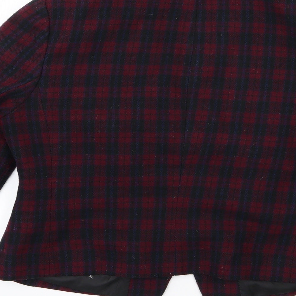 New Look Womens Red Striped  Jacket  Size 14