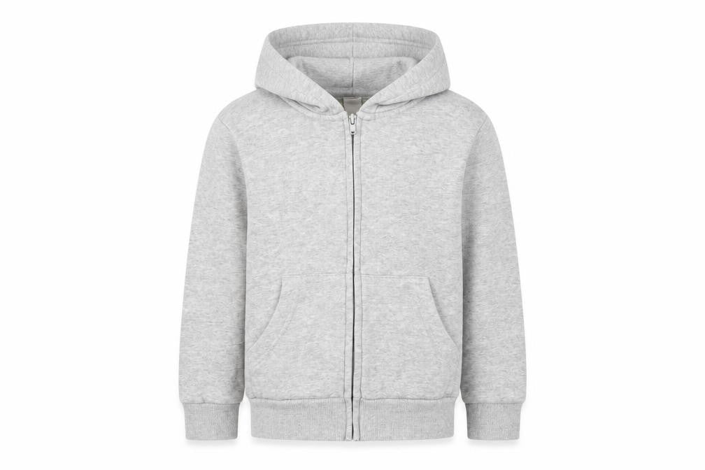 H&M Boys Grey   Full Zip Hoodie Size 6-7 Years