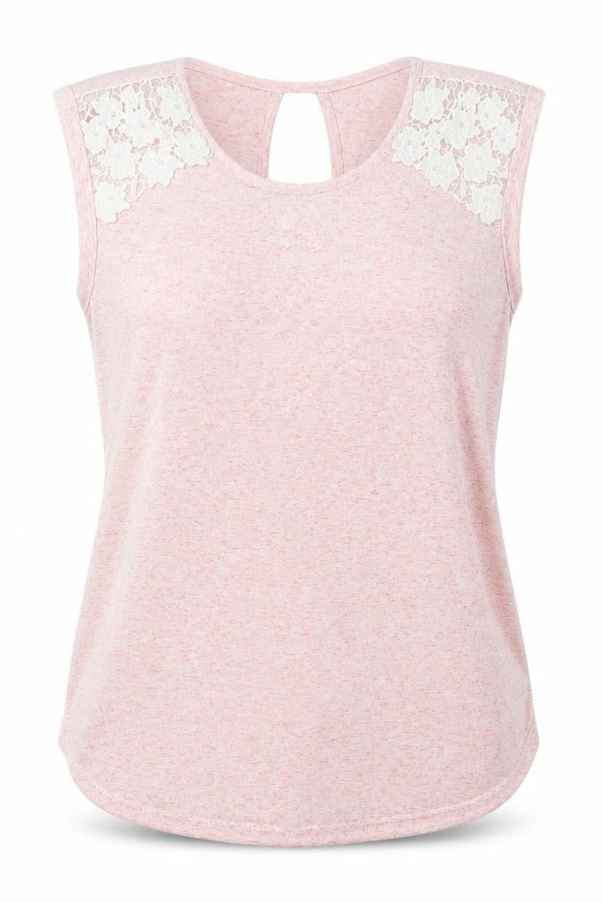 Atmosphere Womens Pink   Basic T-Shirt Size 10