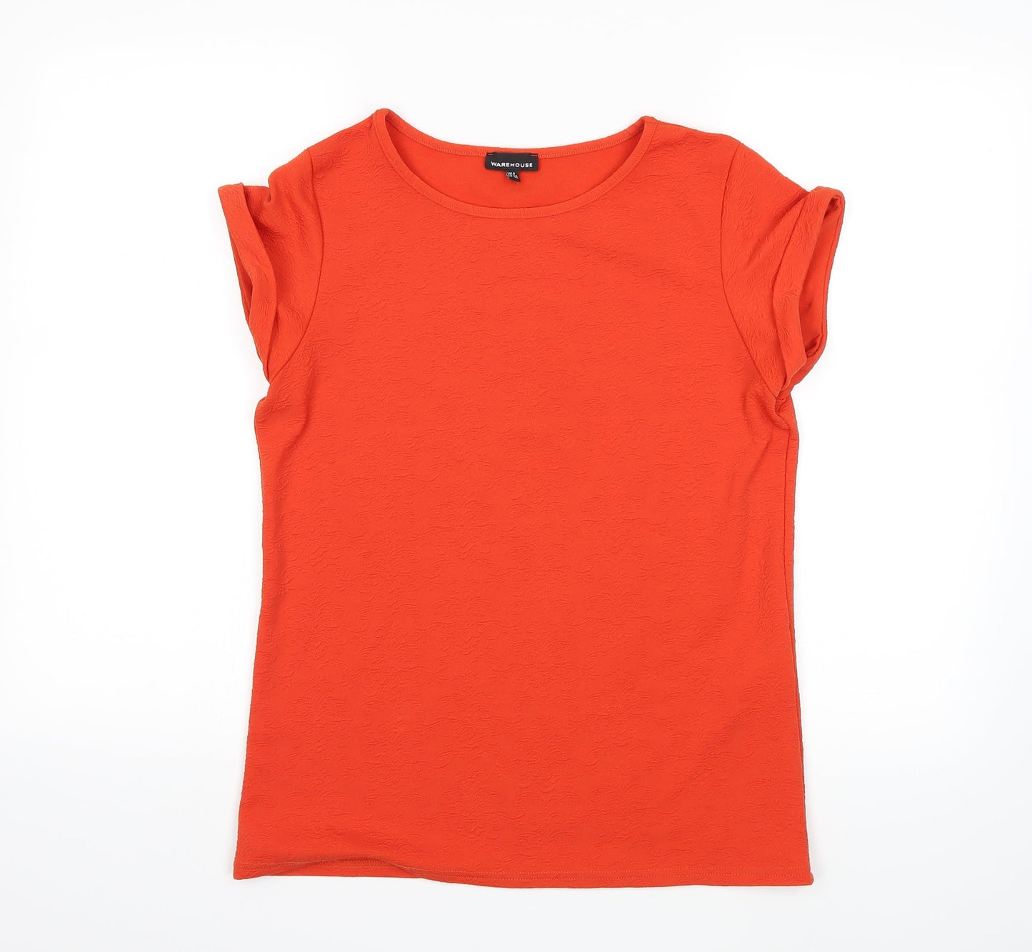 Warehouse Womens Orange   Basic Tank Size 8
