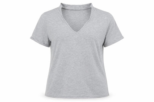 Dorothy Perkins Womens Grey   Basic T-Shirt Size 14