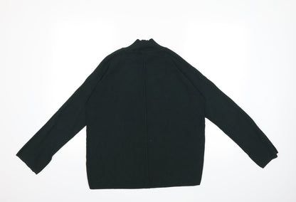 Back view of Next women’s green knit jumper, size UK 8