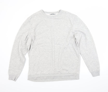 Front view of Tu women’s grey jumper, size L