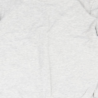 Brand and care label for Tu women’s grey jumper, size L
