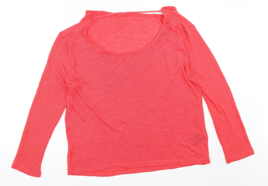 H&M Womens Pink   Pullover Jumper Size L