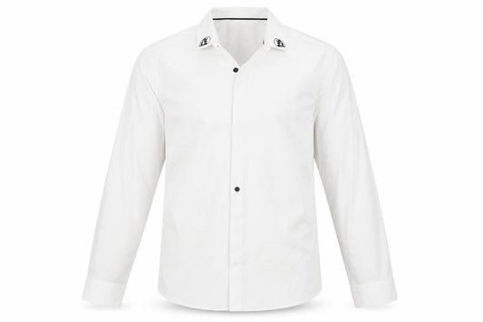 New Look Mens White    Button-Up Size M